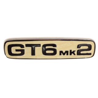 Emblem hinten "GT6MK2"