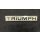 Emblem TRIUMPH f&uuml;r GT6 MK2, gebraucht