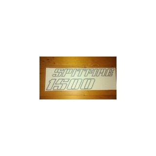 Aufleber "Spitfire1500" schwarz Motorhaube new old stock